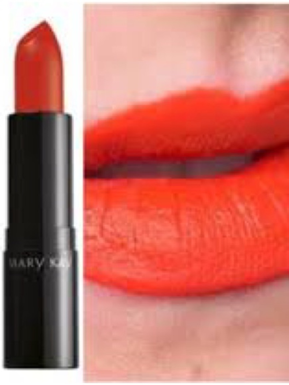 Mary Kay Matte Orange Mio Lipstick - Discontinued NIB